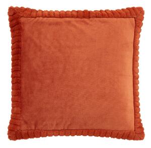 Декоративна възглавница от микроплюш 55x55 cm Velvet and Faux Fur – Catherine Lansfield