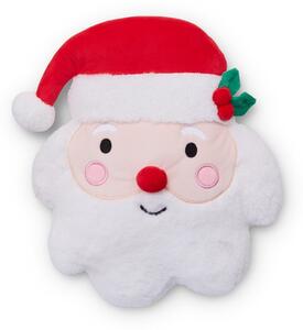 Плюшена декоративна възглавница с коледен мотив 38x32 cm Christmas Santa – Catherine Lansfield