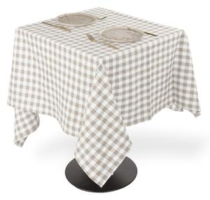 Памучна покривка за маса 150x150 cm Gingham – Tiseco Home Studio