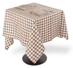 Памучна покривка за маса 150x150 cm Gingham – Tiseco Home Studio