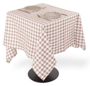 Памучна покривка за маса 150x150 cm Gingham – Tiseco Home Studio
