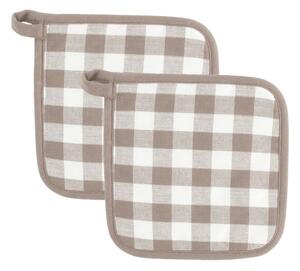 Памучни ръкавици за фурна в комплект от 2 бр. Gingham – Tiseco Home Studio