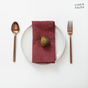 Ленени салфетки в комплект 2 бр. 40x40 cm Marsala – Linen Tales