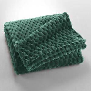Зелено одеяло от микрофланела 125x150 cm Mini Frosty – douceur d'intérieur
