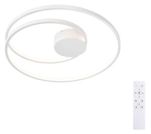 Brilagi - LED димируемо таванно осветително тяло TWISTER LED/48W/230V, диаметър 50 см, бяло + дистанционно управление