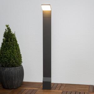 Lucande LED осветление за пътеки Nevio, антрацит, метал, 100 cm, Черен, Метал, Модерен