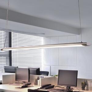 Arcchio Vinca LED висящо осветление, 120 cm, 3 450 lm, 4 000 K, Металик, кабинет / офис, Пластмаса, Модерен