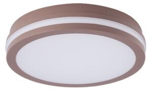 Brilagi - LED външно таванно осветително тяло BENE LED/24W/230V Ø 26 см кафяво IP54