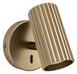 Eglo 902033 - Настенно спот осветително тяло PORTILLO 1xGU10/5W/230V златисто
