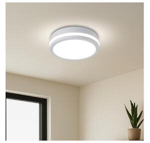 Brilagi - LED външно таванно осветително тяло BENE LED/18W/230V Ø 21,5 см бяло IP54