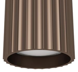 Eglo 902035 - Стенно точково осветително тяло PORTILLO 1xGU10/5W/230V кафяво