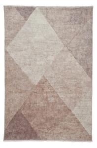 Светлокафяв килим със смес от памук подходящ за пране 152x230 cm Whisper – Think Rugs