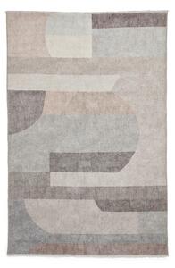 Бежов килим със смес от памук подходящ за пране 152x230 cm Whisper – Think Rugs