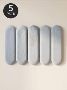 Sinsay - Тапицирани стенни панели 5 pack - бледосиньо