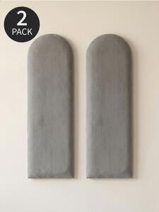 Sinsay - Тапицирани стенни панели 2 pack - Светло сиво