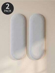 Sinsay - Тапицирани стенни панели 2 pack - бледосиньо