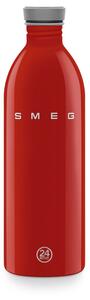 Бутилка Smeg Urban WBF02RD, 1 л, Херметично затваряне, Без ВРА, Неръждаема Стомана, Червена