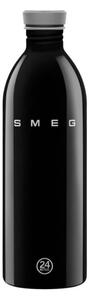 Бутилка Smeg Urban WBF02BL, 1 л, Херметично затваряне, Без ВРА, Неръждаема Стомана, Черна