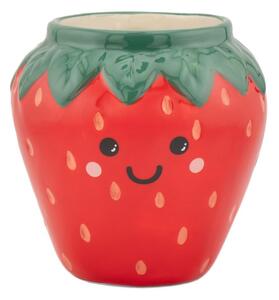 Керамично покритие за кашпа ø 10 cm Strawberry – Sass & Belle