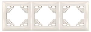 Тройна рамка за контакти OSTE JNH015-3F Beige
