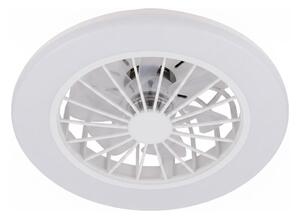 Brilo - LED димируем таванен вентилатор PAFO LED/24W/230V 3000-6500K бял+ДУ