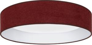 Brilagi - LED таванно осветително тяло VELVET SIMPLE, 24W, 230V, 4000K, Ø 45 см, бордо