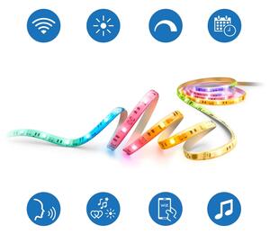 Philips - LED RGBIC димируема лента SMART STRIP 10m LED/43W/230V 2700/6500K Wi-Fi
