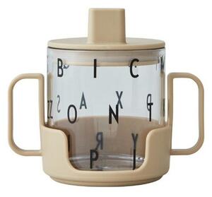 Бежова детска чаша Grow With Your Cup Grow with Your Cup - Design Letters