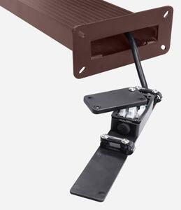 Brilagi - Външна LED лампа RIANO LED/8W/230V кафява IP65 80 см
