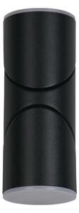 Searchlight 36180BK - LED външно стенно осветително тяло SOHO 2xLED/6W/230V IP44