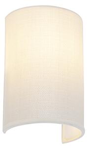 Интелигентен стенен аплик бял с Wi-Fi A60 - Simple Drum Jute