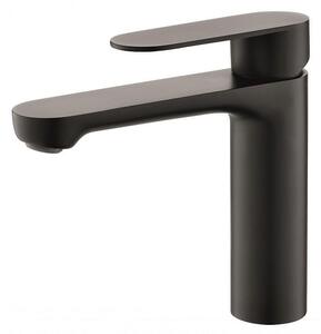 Стоящ смесител за умивалник ICF 111320BLACK, неръждаема стомана, черен, 17x17см