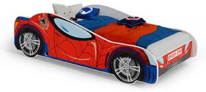 Детско легло AUTO 4х4 с матрак (spider, 140 х 70 см)