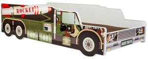 Детско легло AUTO Truck (140 х 70 см, rocket)