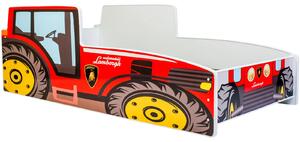 Детско легло FARMER с различни мотиви (140 х 70 см, lamborghini)