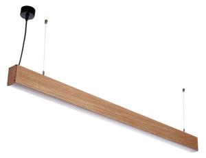 BRILAGI - LED полилей на кабел GARDALINE LED/100W/230V дъб