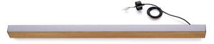 BRILAGI - LED полилей на кабел GARDALINE LED/100W/230V дъб