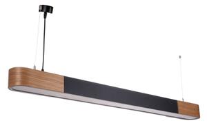 BRILAGI - LED полилей на кабел GARDALINE LED/100W/230V дъб/черен