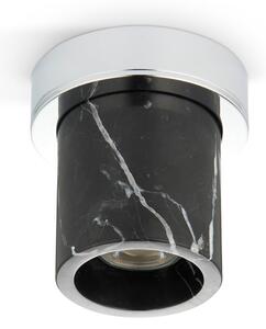 DESIGN BY US Таванна лампа Miss Marble, пепелно сиво/хром, GU10 MR11, Затъмняване, Сив, Баня, Мрамор, Дизайн