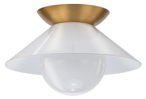 Quintiesse QN-SAUCER-FM-AB-OPAL - Таванно осветително тяло SAUCER 1xE27/40W/230V златисто