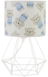 Детска настолна лампа KIDS ROOM 1xE27/60W/230V Ø 18 cm меченце