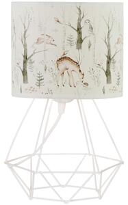 Детска настолна лампа KIDS ROOM 1xE27/60W/230V Ø 18 см с животински мотиви