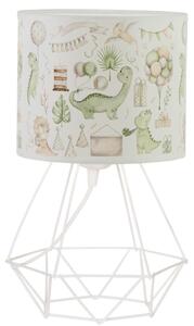 Детска настолна лампа KIDS ROOM 1xE27/60W/230V Ø 18 см динозавър
