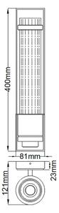 Quintiesse QN-WELLINGTON1-AB - стенено осветително тяло за баня WELLINGTON 1xE27/60W/230V IP44 златисто