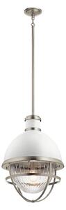 Quintiesse QN-TOLLIS-P-BN - Полилей на тръба TOLLIS 1xE27/40W/230V матов хром