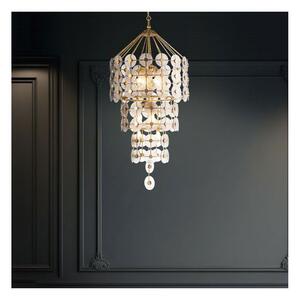 Quintiesse QN-MERIDIAN-9P-DG - Полилей на верига MERIDIAN 9xE14/40W/230V златист