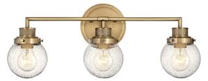 Quintiesse QN-POPPY3-HB-BATH - Стенно осветително тяло за баня POPPY, 3xE27/60W/230V, IP44, златисто