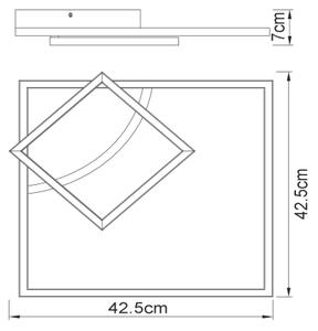 Globo 67245-40 - LED Повърхностен полилей TINY LED/40W/230V