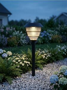Sinsay - Lampada LED solare da esterno con picchetto - черeн