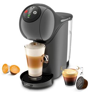Еспресо машина Krups KP243B10 NDG GENIO S ANTHRACITE, 1500W, 15 bar, 0.8 л, Работа с NESCAFÉ® Dolce Gusto® капсули, LED, XL функция, Сив/антрацит